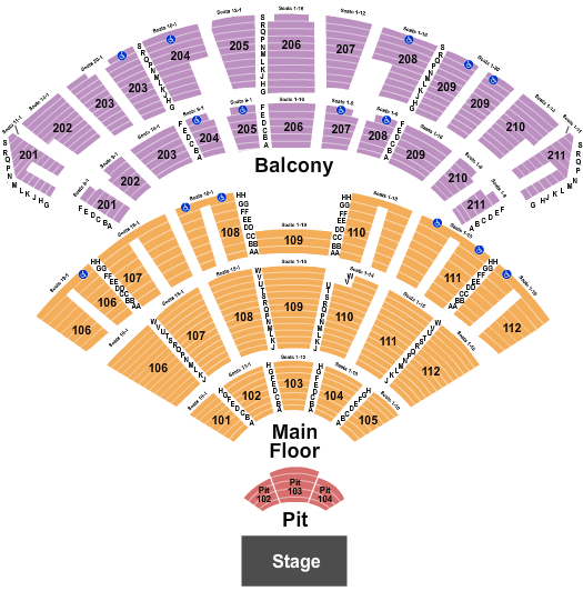 Rosemont Theatre The Nutcracker Seating Chart